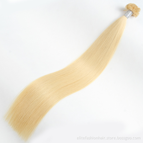 Wholesale flat tip hair vendors invisible stick flat tip hair extension double drawn flat tip bonds human hair remy extensions